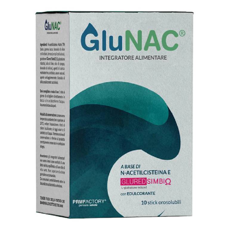 GLUNAC 10STICK OROSOLUBILI