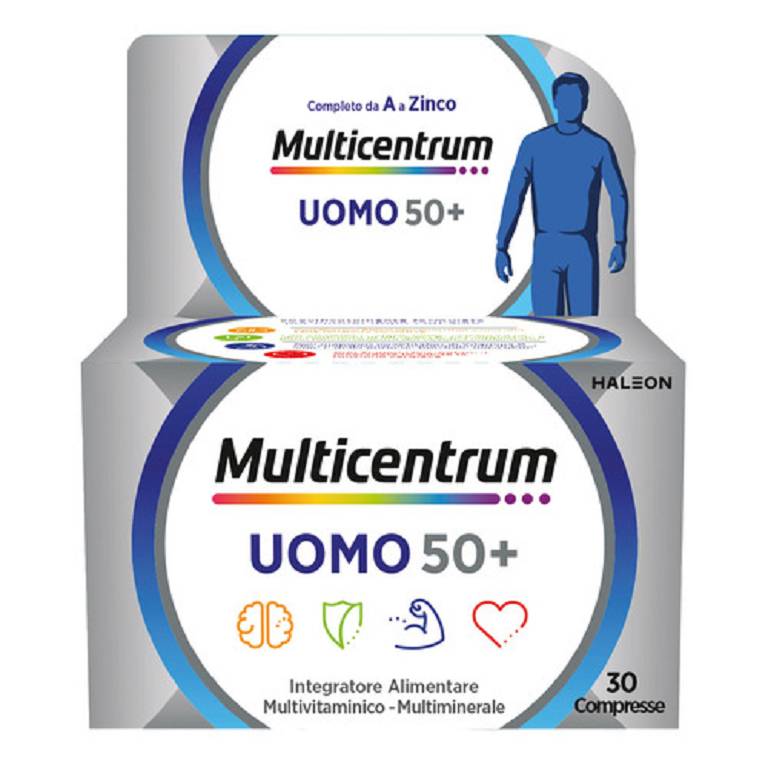 MULTICENTRUM UOMO 50+ 30CPR